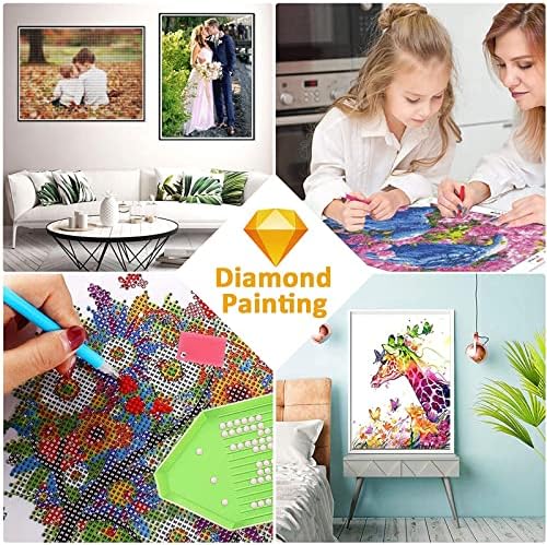 Dijamantni setovi za oslikanje za odrasle / djecu 5d DIY Diamond Art Boing s punim okruglim dijamantskim umjetničkim ružičastom šumom