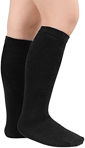 Zando Kids koljena Visoke čarape za djevojke Soccer Socks Omladinska baseball čarape za sportske čarape za dječake Čarape 4-6 godina