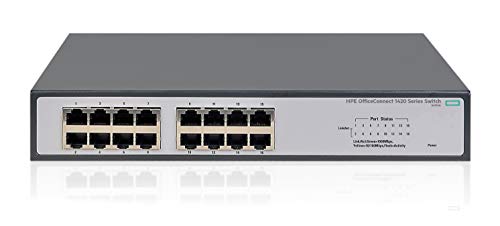 HPEFuffonnect 1420 16-port Gigabit Ethernet Neunapendirani prekidač-16 x 10/100/1000