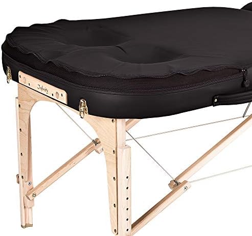 Earthlite prijenosni stol za masažu INFINITY – veći klijentski pristup, jedinstveni oblik, 3 trostruka gustina pene, Flex-Rest Face