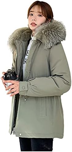 Prdecexlu Radni casual dugačak puffer jakna za ženske dukseve pad džep pamučni super meki slojevi vrećice