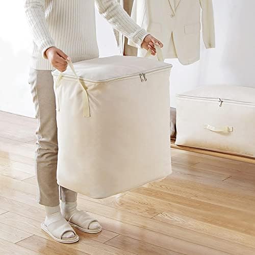 Mizoy domaćinsku tkaninu prekrivač za pohranu za pohranu odjeća za završnu kockicu za završnu košulju, torba za zaštitu od vlage, torba za završnu komoru horizontalna kesica horizontalna60 * 45 * 30cm