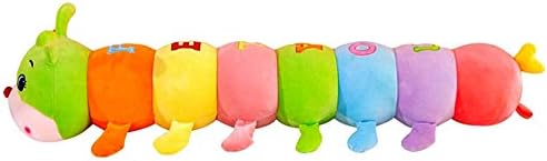 Multicolor Caterpillar Punjeni životinja Veliki zagrljaji jastuk Slatka plišana meka jastuk lutka, džinovska plišana igračka, pokloni za djevojčice za rođendan dječaka