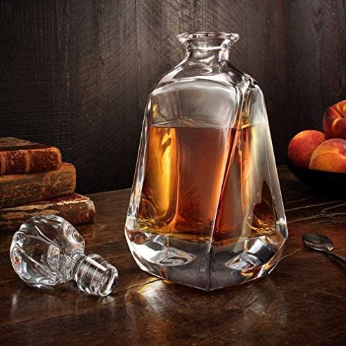 whisky decantador Whisky Glass Decanter, 700ml Crystal Decanter Whisky čaše, savršen za dom, restorane i zabave Liquor Decanters