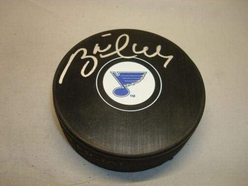 Brett Hull potpisao St. Louis Blues Hockey Puck sa autogramom PSA / DNK COA 1H-potpisanim NHL pakovima