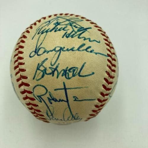 Roberto Clemente Finalna sezona 1972 Pittsburgh Pirates Tim potpisao bejzbol JSA - AUTOGREMENT BASEBALLS