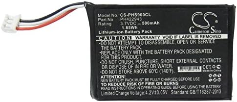 Cameron Sino baterija za Philips S9A, S9A / 34, S9A / 38, S9H P / N: PH422943 500mAh / 1.85Wh Li-ion