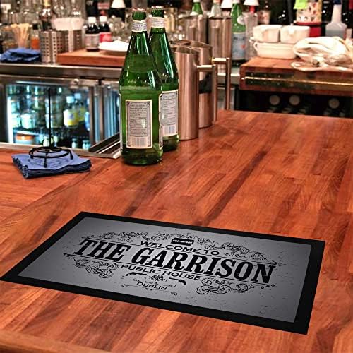Personalizirani trkači bara Garrison Home ili Pub Bar Mats Muns Day Idea