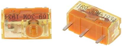 Kamonda 2piece TTC otporno na prašinu Zlatni miš mikro prekidač mikro dugme Zlatni kontaktor 30 milion TTC otporno na prašinu Zlatni