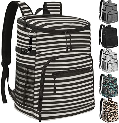 Cooler ruksak izolirani nepropusni vodootporni ruksak Cooler Bag 30 limenki, lagani putni ruksak za kampiranje na plaži Cooler Ice Chest za muškarce i žene