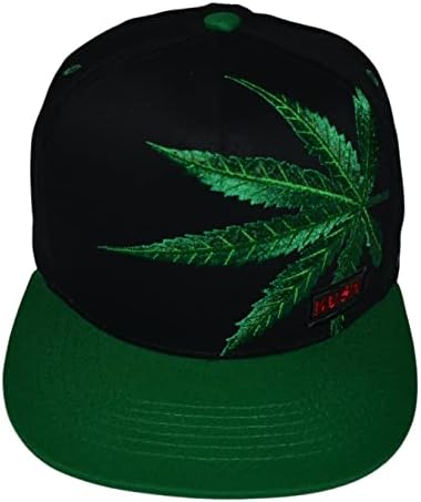 Popfizzy šešir od korova, Unisex bejzbol kape od kanabisa, šeširi od listova lonaca, kapa od marihuane Snapback, pokloni od korova za Stonere, Reperske kape