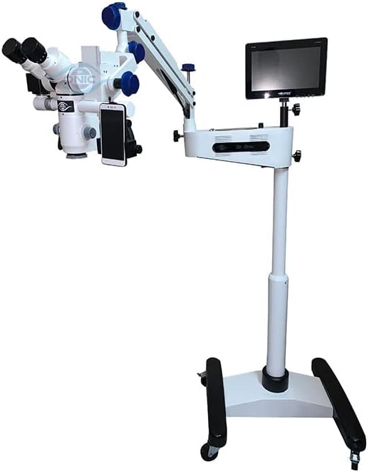 Nagibni Stomatološki hirurški operativni mikroskop 0-180 stepeni 5 Step uvećanje sa Razdjelnikom zraka, HD kamera, LED TV kompletan Set