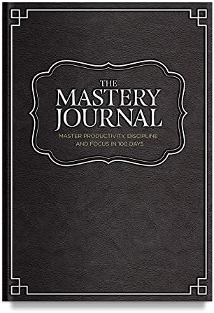 Mastery Journal, Deluxe Crno Tvrdi Organizator i ne-datirani beležnicu, dnevni planer za magistriranje produktivnosti, disciplina