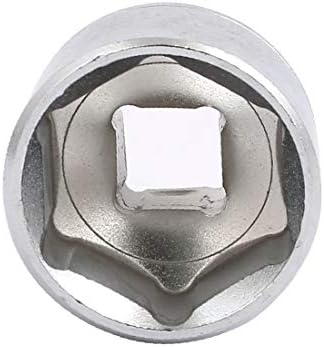X-DREE 3/8-inčni kvadratni pogon 7/8-inčni utičnica sa 6 tačaka srebrni ton 2 kom(3/8-inčni kvadratni pogon 7/8-inčni 6 punti d'impatto