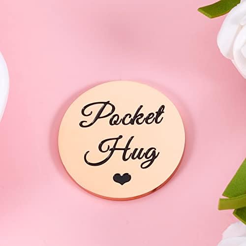 Daughter Gift from Mama Valentines Day Gift for Teenager Girl mature Birthday Pockey Hug Token for Daughter Inspirational Gifts for