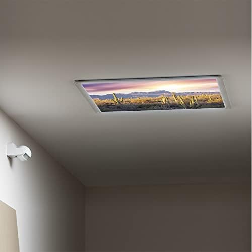 Prekrivači za fluorescentno svjetlo za plafonske Difuzorske panele-Arizona uzorak-poklopci za fluorescentno svjetlo za kancelariju