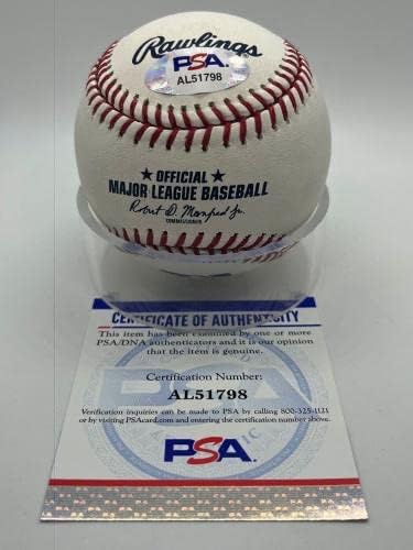Mariners orioleri u Harold Reynolds potpisali su službeni autografa MLB bejzbol PSA DNK - autogramirani bejzbol
