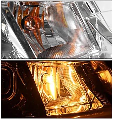 ZMAUTOPARTS LED cijev projektor farovi farovi Chrome w / 6.25 bijeli DRL kompatibilan sa -2018 Chevy Camaro