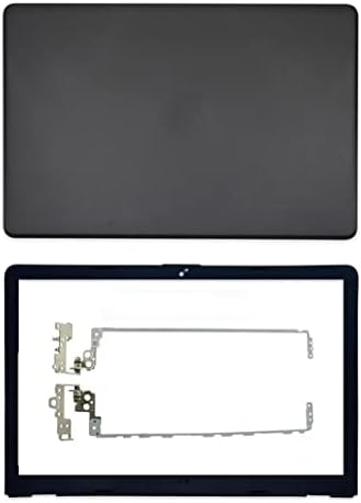 Crna kućišta LCD gornji zadnji poklopac stražnji poklopac case & okvir & šarke kompatibilan sa HP 15-bs0xx 15-bw0xx 15-bs1xx 15-bs2xx