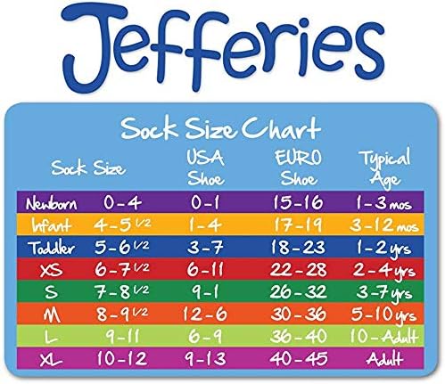 Jefferies Socks Boys 'Stripe uzorak za posade Sckes 6 Pack