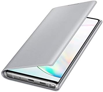 SAMSUNG Original Galaxy Note 10 LED View Cover Case-srebro