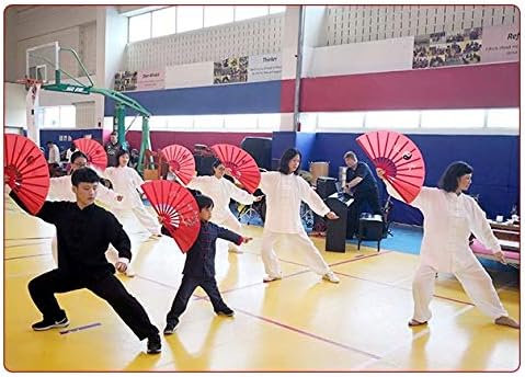 PJLANDI ANITOFO ručni sklopivi ventilator Kineski kung fu tai chi za plesne borbe u performansama