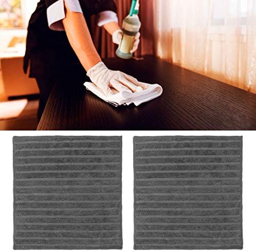 PILIPANE GREVI MILIFOFIBER KROZ, 10pcs ručnik za mikrofiber, brzo sušenje, vrlo upijajući ručnik za ponovno zakrasan za čišćenje prozora za čišćenje, kuhinjsko posuđe, automobil, 30x30cm