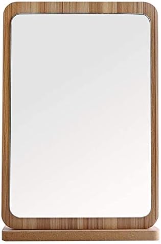 Z Create Design toaletno ogledalo žensko ogledalo, ogledalo za šminkanje, stolno Drvo ogledalo, ogledalo za princeze, ogledalo spavaonice, ogledalo za ljepotu, prijenosno stolno ogledalo za spavaonice