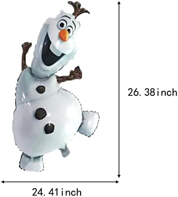 Snjegović Baloni za rođendansku zabavu dobavljač 32 inča broj 3 Baloni za djecu rođendanski tuš zamrznute tematske dekoracije za zabave