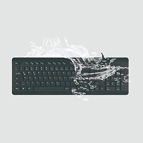 BoxWave tastatura kompatibilna sa Dell Latitude 7420 2-u-1 - AquaProof USB tastaturom, periva vodootporna vodootporna USB tastatura