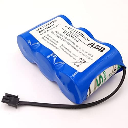 BATTEMALL 3 kom 10.8 V 3HAC16831-1 Saft ABB baterija za ABB robotiku Robotika 17000mah