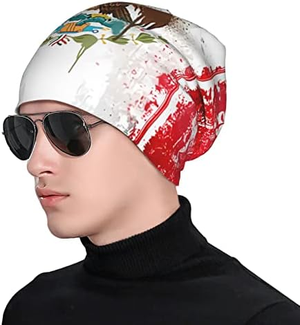 Meksička Zastava kapa Hemo šešir rak Headwear pleteni šeširi Baggy Slouchy Meksički pleteni šeširi za žene i muškarce