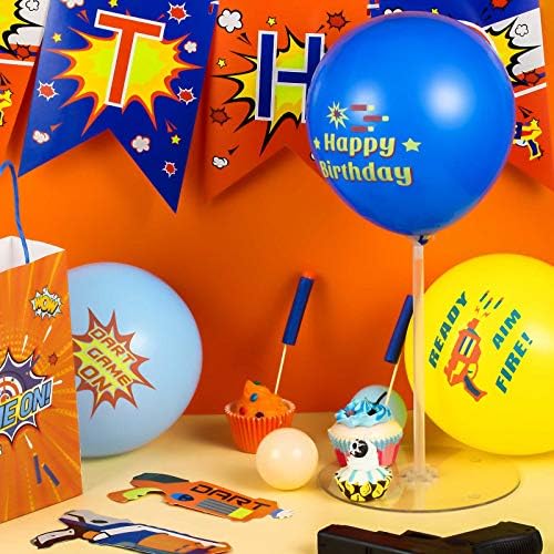 50 komada Pikado Bojni baloni Target Party Latex baloni Dart Battle baloni zalihe za Sretan rođendan za pištolj Target Rođendanska zabava Dart Battle Party dekoracija potrepština