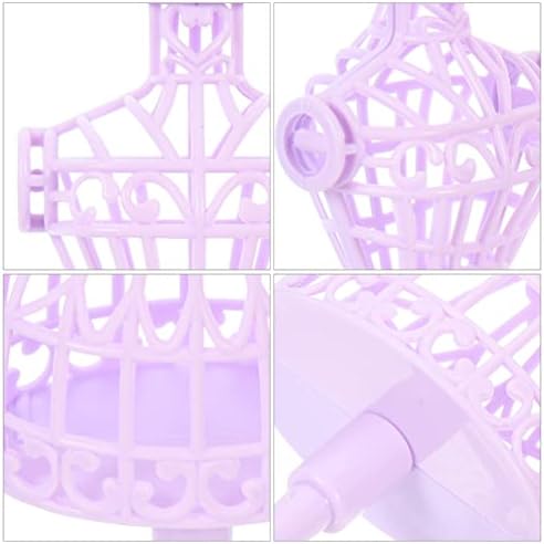 Zerodeko haljina 6pcs lutka haljina, minijaturna lutka manequin model plastične žice za lutku za dodir zaslona DIY CRAFT pribor za