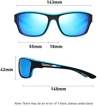 willochra Full lens polarizirane naočare za čitanje za muškarce koji voze trčanje sportski čitač kvadratni UV stil zaštite Unisex