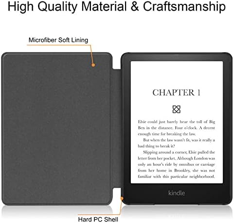 Futrola odgovara 6 Kindle Paperwhite, Premium Ultra lagani poklopac školjke sa automatskim buđenjem/spavanjem za Kindle Paperwhite 2018 E-čitač-plavo nebo i bijeli oblaci