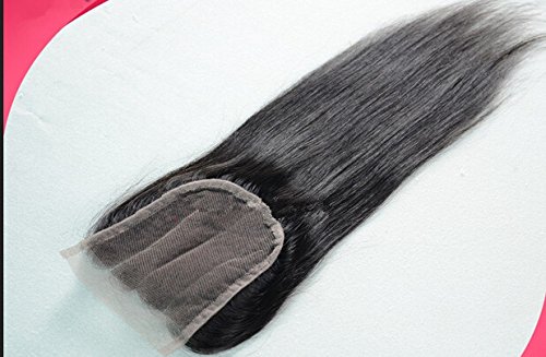 DaJun Hair 8a zatvaranje od 3 dijela sa snopovima ravno Kambodžanski paket za kosu od djevičanskog tkanja ponude 3bundles i zatvaranje prirodna boja 16 zatvaranje+24 24 26 potka