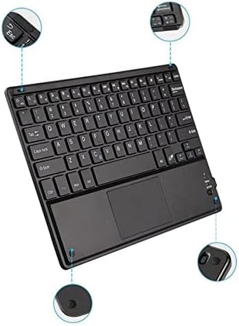BoxWave tastatura kompatibilna sa itel A47-SlimKeys Bluetooth tastaturom sa Trackpadom, prenosivom tastaturom sa Trackpadom za itel