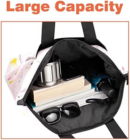 Šarene pasmine pasa torba sa patentnim zatvaračem za žene, putna Radna torba sa izolovanom torbom za ručak
