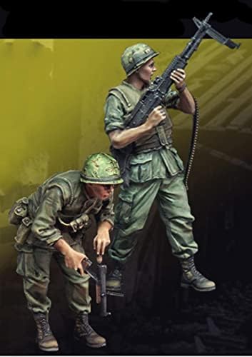 Goodmoel 1/35 Vijetnamski rat američki komandos Resin Model vojnik Kit / Nesastavljen i neobojen minijaturni komplet vojnika/Ja-7967