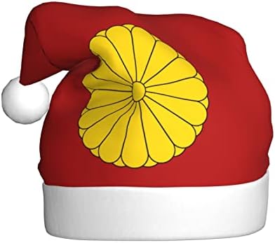 ZALTAS Imperial pečat Japana Božić šešir za odrasle meke udoban Santa kape za Božić Nove godine odmor potrepštine