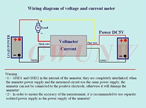 Dykb 4 cifre DC 0-500V 10A Ugrađena shunt visoka preciznost digitalni ammeter voltmetar 2in1 crvena + plava LED ploča Display VA AMP