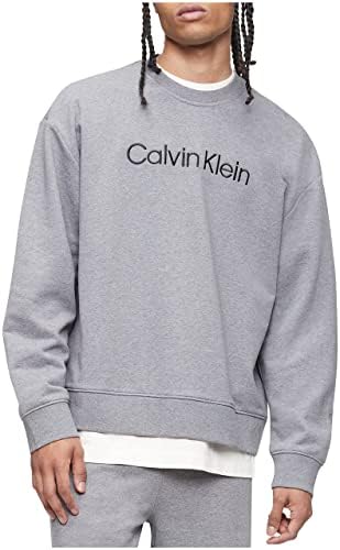 Calvin Klein Muška opuštena fit Logo Francuska francuska francuska dukserica
