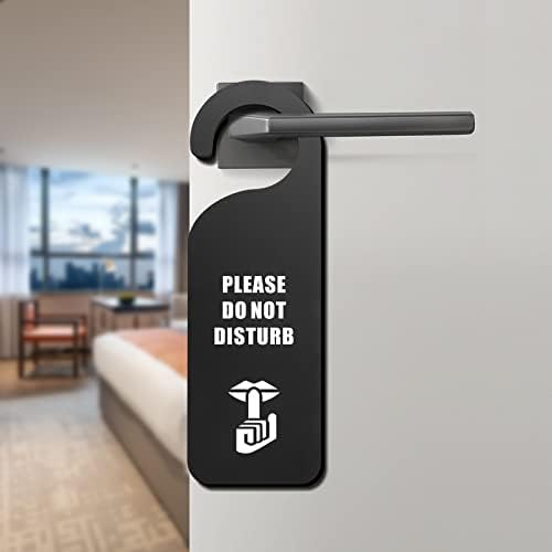 4 Opcije vješalica za vrata Poslovni dizajn, u praznom hodu i na konferenciji, molimo vas da nanemirevaju i molim vas, očistite odmah,