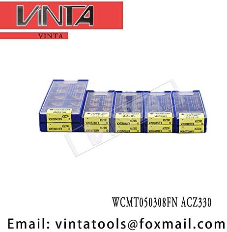 FINCOS WCMT050308FN ACZ330 CNC karbidni umetci za okretanje -