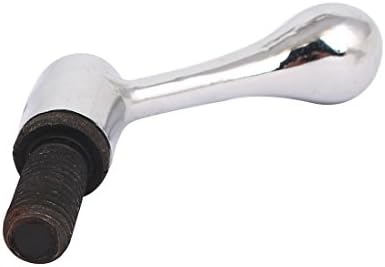 Aexit M12x25mm metalni Strug dijelovi & amp; dodatna oprema muški konac Podesiva poluga ručka glodalica dugme dodatna oprema crna