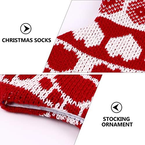 Doitool 1pc modna čarapa poklon torba xmas čarapa privjesak božićni privjesak Božićni dekor