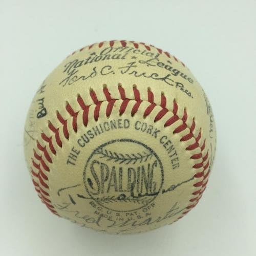 Prekrasan 1949. godine u albumu St. Louis Cardinals tim potpisao je bajzbol nacionalne lige JSA COA - autogramirani bejzbol