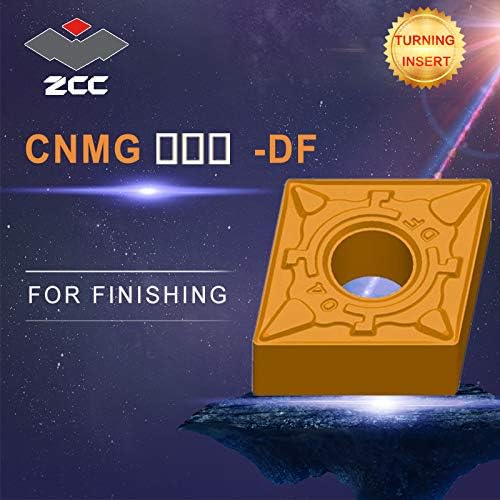 FINCOS CNC umetci 10kom / lot CNMG090304-DF CNMG090308-DF alati za sečenje obloženi cementirani karbidni umetci za okretanje završna