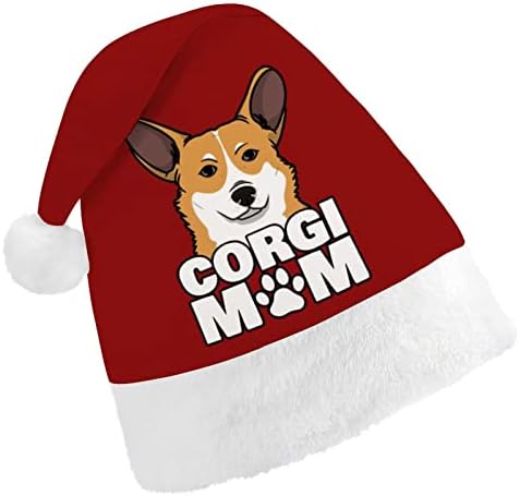 Corgi pas mama Božić kape Bulk odrasle kape Božić šešir za odmor Božić potrepštine